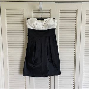 Black and White Formal Dress